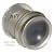 Wide Angle Peephole Door Viewer Door Scope 2- 3/8" Silver ABS