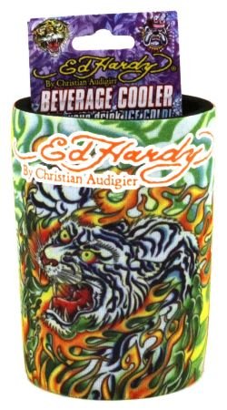 Don Ed Hardy Tattoo Can Coozie Koozie Cooler NEW 3