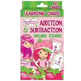 Bendon Publishing 204350 Strawberry Shortcake Addition and Subtraction Learning Cards