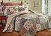Greenland Home Blooming Prairie King 3-Piece Bedspread Set
