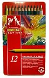 Review Caran D'Ache 3888-312 / Caran D'Ache 12 Supracolour soft Color Art Pencils