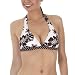 Xhilaration  Floral Swim Top - Brown