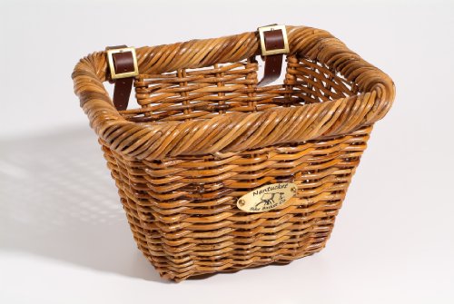 Nantucket Bike Basket Cisco Basket Rectangular Lt. Brown