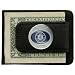 Seattle Mariners Black Leather Card Holder & Money Clip