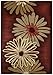 United Weavers Contours Collection Dahlia Heavyweight Heatset Olefin Rug, 2-Feet 7-Inch by 7-Feet 4-