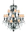 Crystorama 6710-DR Voltaire 16 - Light Chandelier - 6710,Dark Rust