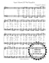 Battle hymn of the republic SATB W/Pratice CD A Capella Choral Sheet Music.5 copies of song and 5 practice CD's included