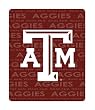 Texas A&M Aggies Classic Fleece Blanket/Throw - NCAA College Athletics