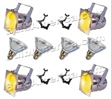 Par 38 Short Cans, Osram 120w Par38 Flood Lamps, O-Clamps