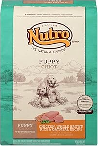 NUTRO Puppy Chicken, Whole Brown Rice and Oatmeal Recipe Dog Food 30 Pounds NUTRO Puppy Chicken, Whole Brown Rice and Oatmeal Recipe Dog Food 30 Pounds