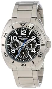 Nautica Men's N11604G Classic Bracelet Classic Analog Multi-Function Watch