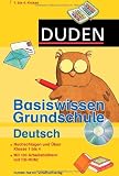 Duden - Basiswissen Grundschule - Deutsch: Nachschlagen und &uuml;ben - Klasse 1-4 - 