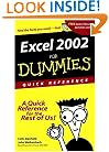 Excel 2002 for Dummies: Quick Reference (For Dummies: Quick Reference (Computers))