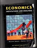 Economics: Institutions & Analysis