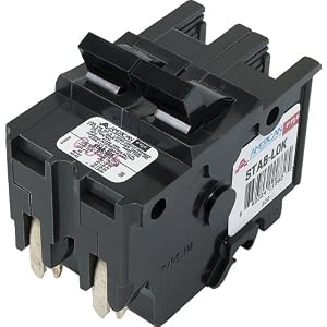 American Federal Pacific Circuit Breaker, 2-Pole 60-Amp Thick Series by Connecticut Electric