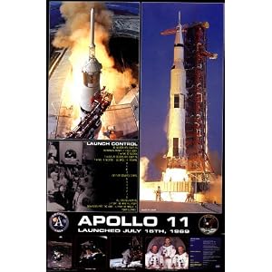Apollo 11 Launch Photography Poster Print, 24x36