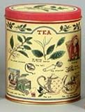 Tea Garden Caddy - Oval with Jasmine Green Tea
