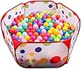 FocuSun Playpen Ball Pit, 39.4-inch by 19.7-Inch with Zippered Storage Bag