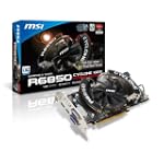 MSI Radeon HD 6850 1 GB DDR5 2DVI/ HDMI/DisplayPort PCI-Express Video Card, R6850 CYCLONE PE/OC