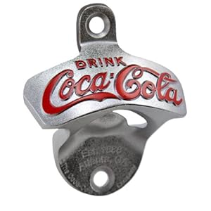 Coca-Cola Wall Mount Bottle Opener Coca-Cola Wall Mount Bottle Opener