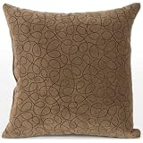 Mud Puddle Blue - Pillow - Chocolate Scribbles by Glenna Jean