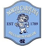 North Carolina UNC Wooden Pub Style Bar Wall Sign