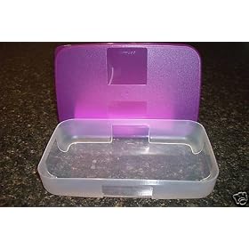 Tupperware FREEZER MATES 2.25 cup Purple Seal by Tupperware