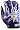 Purple/White
