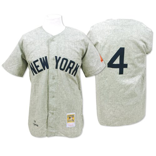 New York Yankees Authentic 1938 Lou Gehrig Road Jersey By Mitchell & Ness 40