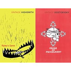 Vintage Crime: "Crime and Punishment", "Ripley's Game" (Vintage Classic Twins)