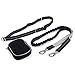 marsboy Running Dog Leash for Large Dogs Dog Leash Hands Free Bungee with Pouch Extension Waist Dog Leash