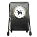 Bernese Mountain Dog Pen Holder Desk Clock