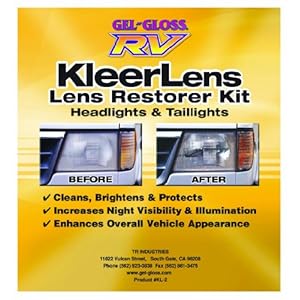 Gel-Gloss RV KL-2 Kleer Lens Restoration Kit