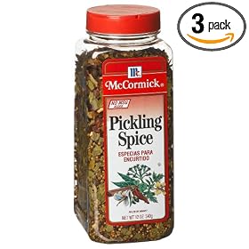 McCormick Pickling Spice (no Msg), 12-Ounce Units (Pack of 3)