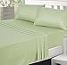 Full Striped Bed-Sheet-Set Green - Brushed Velvety Microfiber -Luxurious, Comfortable, Breathable, Soft and Extremely Durable-Wrinkle, Fade and Stain Resistant - Hotel Quality by Utopia Bedding (Full, Sage Green)
