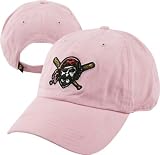 Pittsburgh Pirates Women's Pink Garment Washed Adjustable Cap