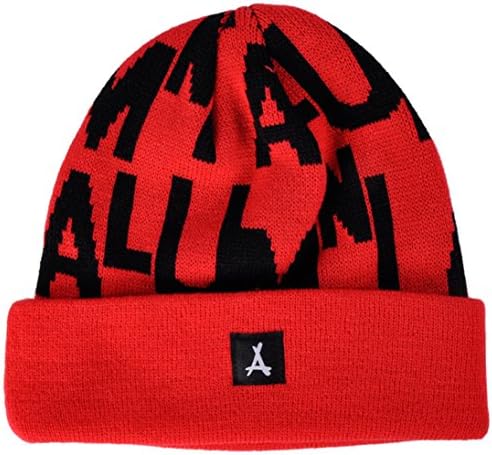 Mens Tha Alumni Kid Ink Fearless Beanie Hat Red