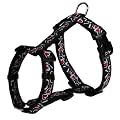 Trixie 16000 Modern Art Hearts H-Geschirr, M-L: 50-75 cm/25 mm