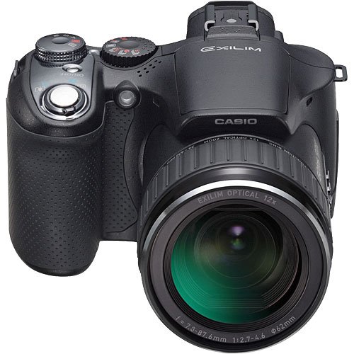 Casio Exilim EX-F1 6MP 12x Zoom 2.8-Inch LCD Pro Digital Camera with CMOS Shift Image Stabilization (Black)