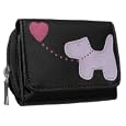 EyeCatchBags - Dog Emblem Faux Leather Fabretti Womens Purse'