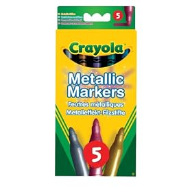 Crayola Metallic Markers (5 Pack)