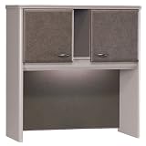 36 Inch Hutch In Pewter - Modular Office Furniture