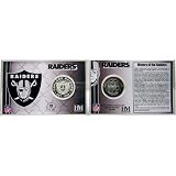 Oakland Raiders Team History Coin Card