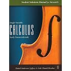 Student Solutions Manual for Single Variable Calculus: Early Transcendentals and Calculus:... by  Daniel Anderson, Jeffery A. Cole, and Daniel Drucker