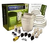 RainReserve 2012304 Rain Barrel Complete Diverter Kit double capacity (Barrel Not Included)