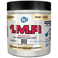 BPI Sports 1MR Pre-Workout Formula Blue Raspberry, 224 Grams