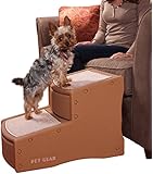 Pet Gear Easy Step II Pet Stairs, 2-step/for Cats and Dogs up to 150-pounds, Cocoa