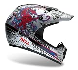 2009 Bell SC-R Griffin Silver Full Face Motocross Helmet