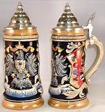 Deutschland Eagle Crest German Beer Stein