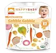 HAPPYBABY Organic Baby Food, Stage 3, Gobble Gobble, 4 Ounce Pouch (Pack of 16)